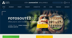 Desktop Screenshot of dzs.cz